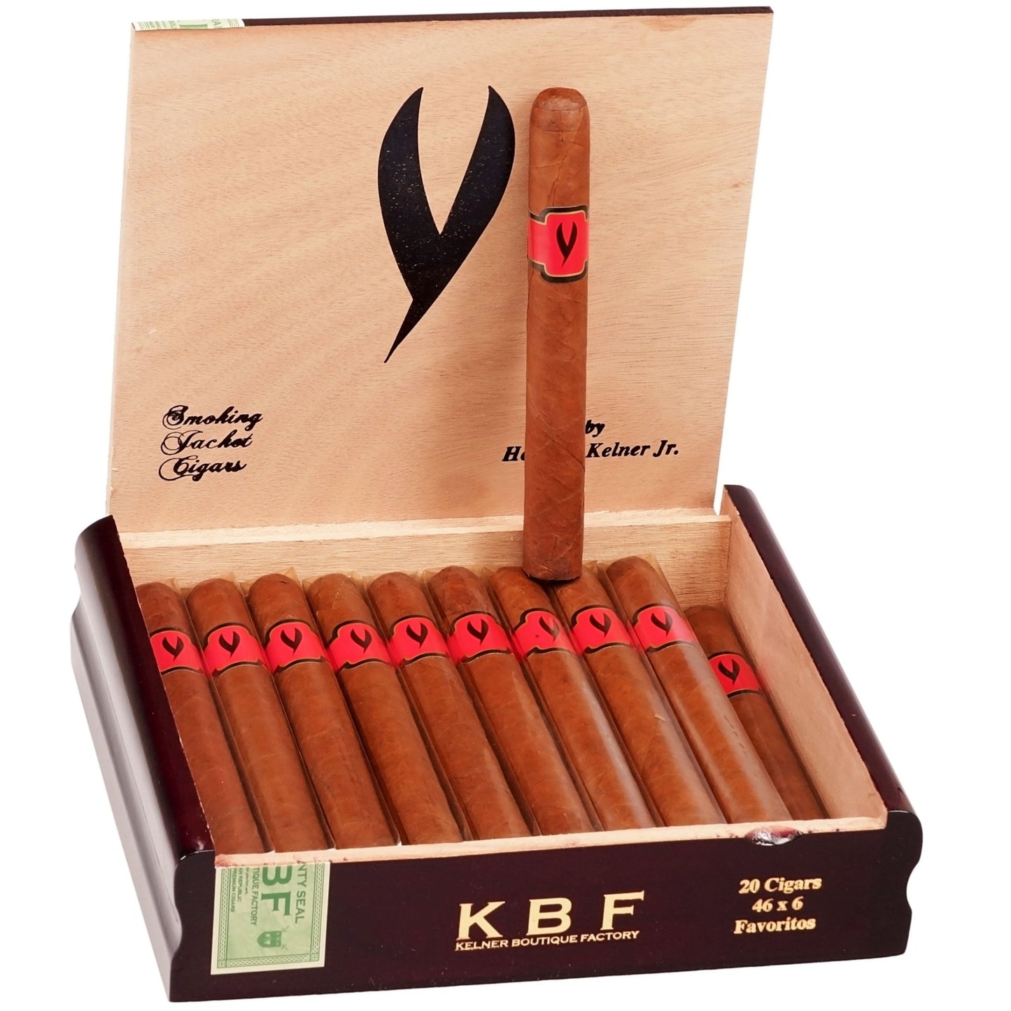 Smoking Jacket Classic Favoritos 6 × 46 - cigar13