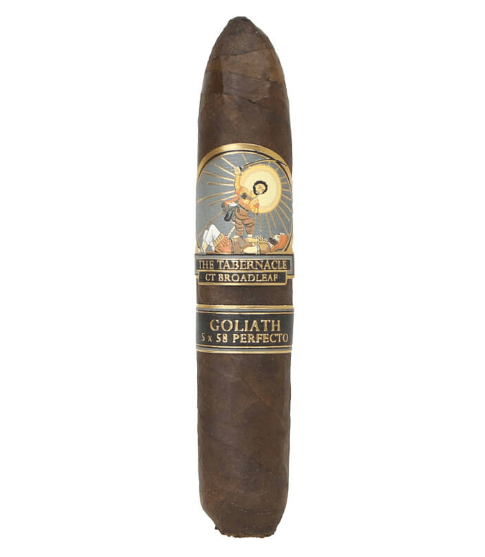 Tabernacle Broadleaf Cigars - Goliath (Perfecto) - 5x58 - cigar13