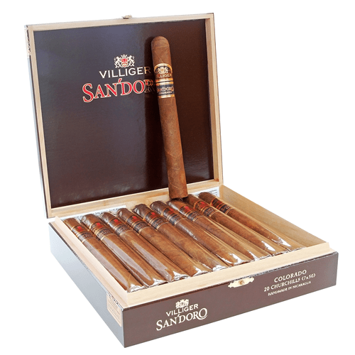 Villiger San’doro Colorado Cigars - Churchill - 7x50 - cigar13