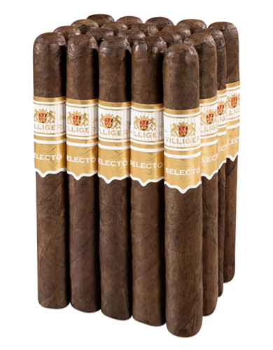 Villiger Bundles Selecto Cigars - Maduro - Churchill - 7x50