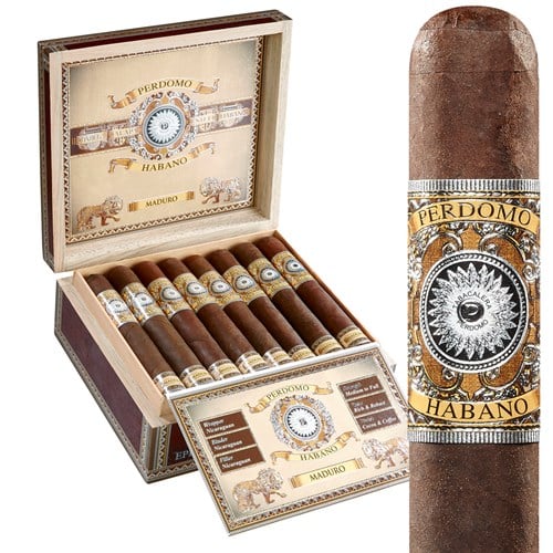 Perdomo Habano Bourbon Barrel Aged Maduro Epicure (6.0" x 54)