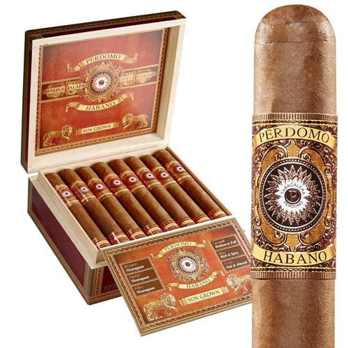 Perdomo Habano Bourbon Barrel Aged Sungrown (Churchill) (7.0" x 54)