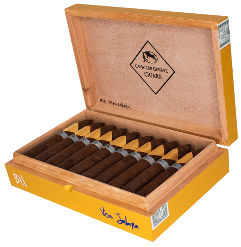 Cavalier Geneve Black II Series Viso Jalapa Petit No. 2 (4.75" x 52)