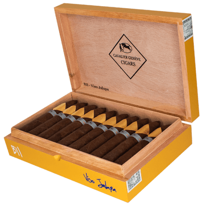 Cavalier Geneve Black II Series Viso Jalapa Petit No. 2 (4.75" x 52)