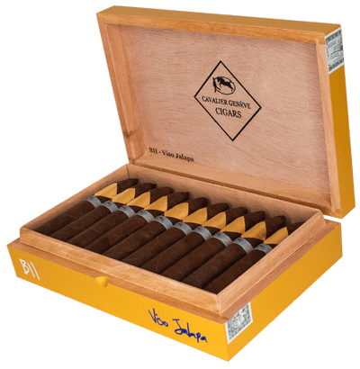 Cavalier Geneve Black II Series Viso Jalapa Petit No. 2 (4.75