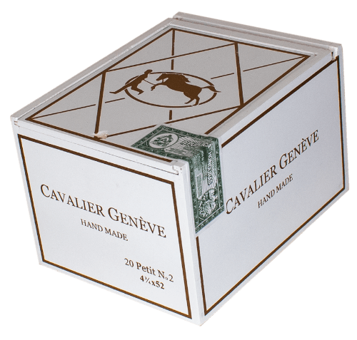 Cavalier Geneve White Series Petit No. 2 (4.75" x 52)