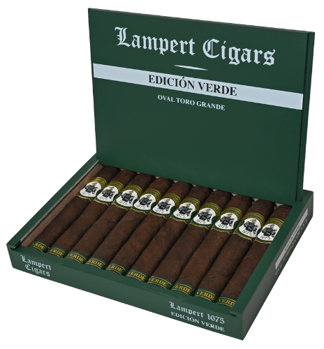Lampert 1675 Edicion Verde Oval Toro Grande (6.0" x 56)