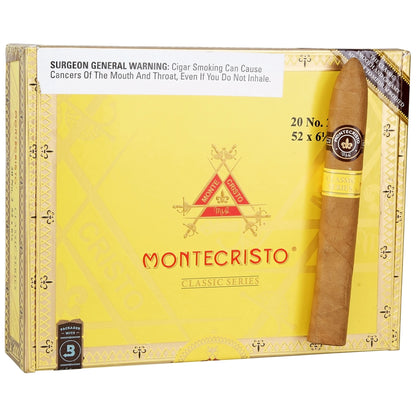 Montecristo Classic Collection Cigars - No. 2 Bp - 6 1/8x52