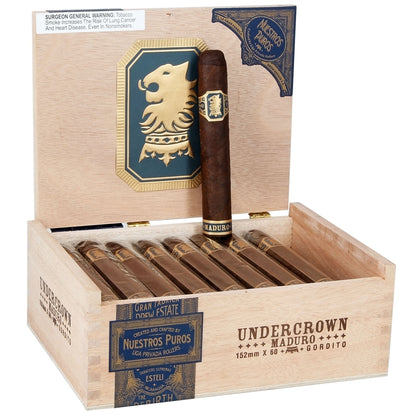 Liga Undercrown Maduro Cigars - Gordito - 6x60