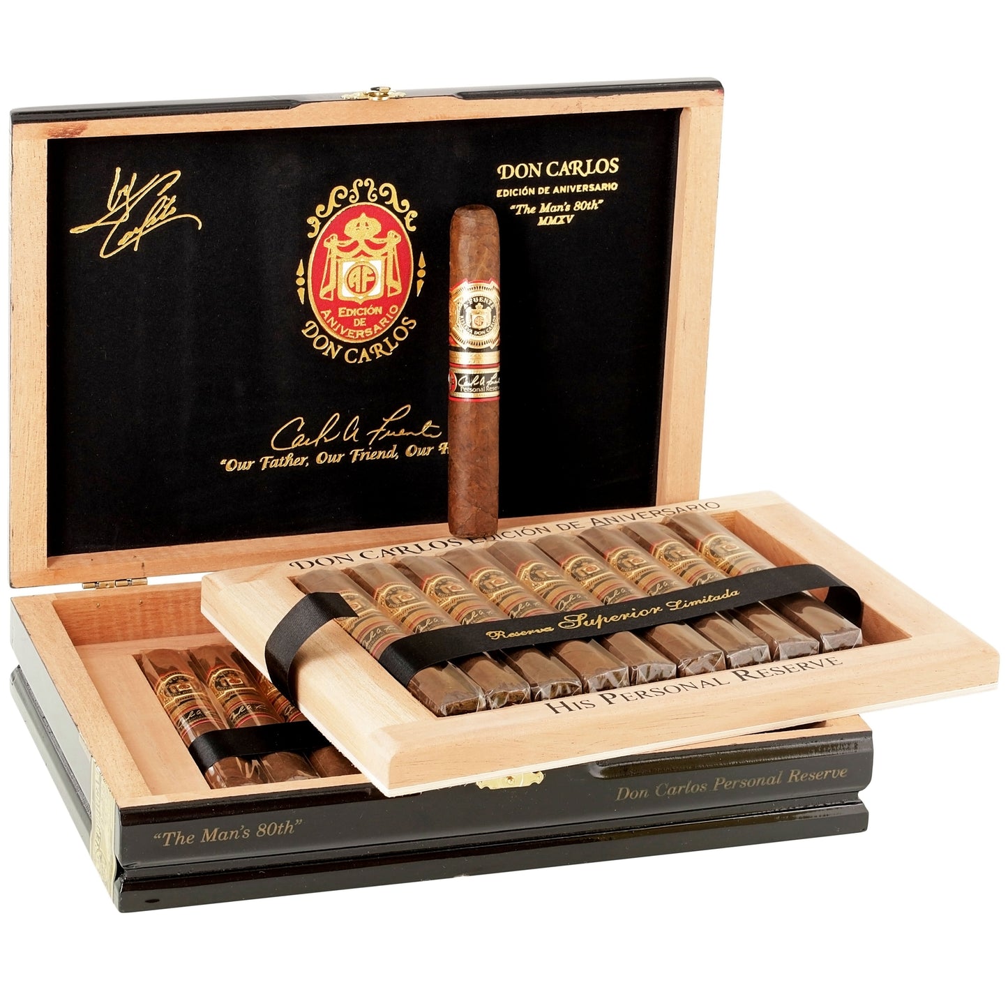 Arturo Fuente Don Carlos Personal Reserve (5.0" x 50)