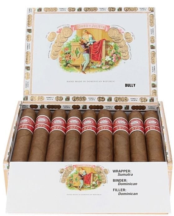 1875 by Romeo Y Julieta 1875 Cigars - Bully - 50 X 5 - cigar13