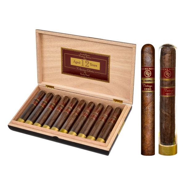 Rocky Patel Vintage 1990 Tubos (Robusto) (5.0" x 50)
