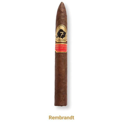 El Septimo Sacred Arts Collection Cigars - Rembrandt-7x54-torpedo