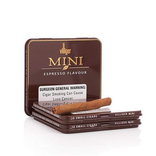 Villiger Mini Classic Cigars - Espresso - 2 7/8 X 21