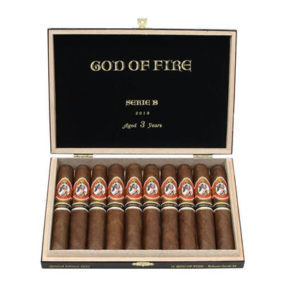 God of Fire Serie B Cigars - Robusto Gordo 54-54x5.5
