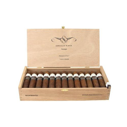 Sencillo Black Cigars by God of Fire - Piramide 60 No. 5-60x5.5