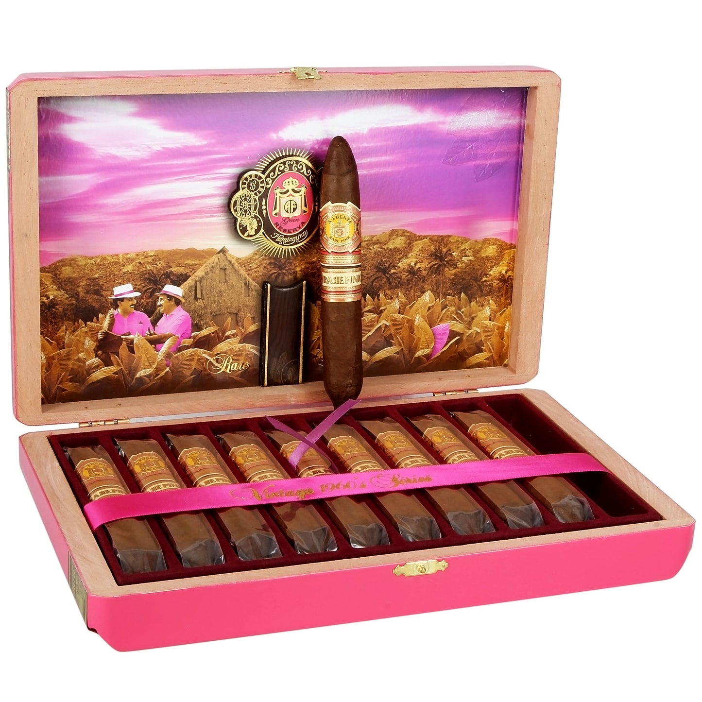 Arturo Fuente Rare Pink VS Happy Ending (5.5" x 53)