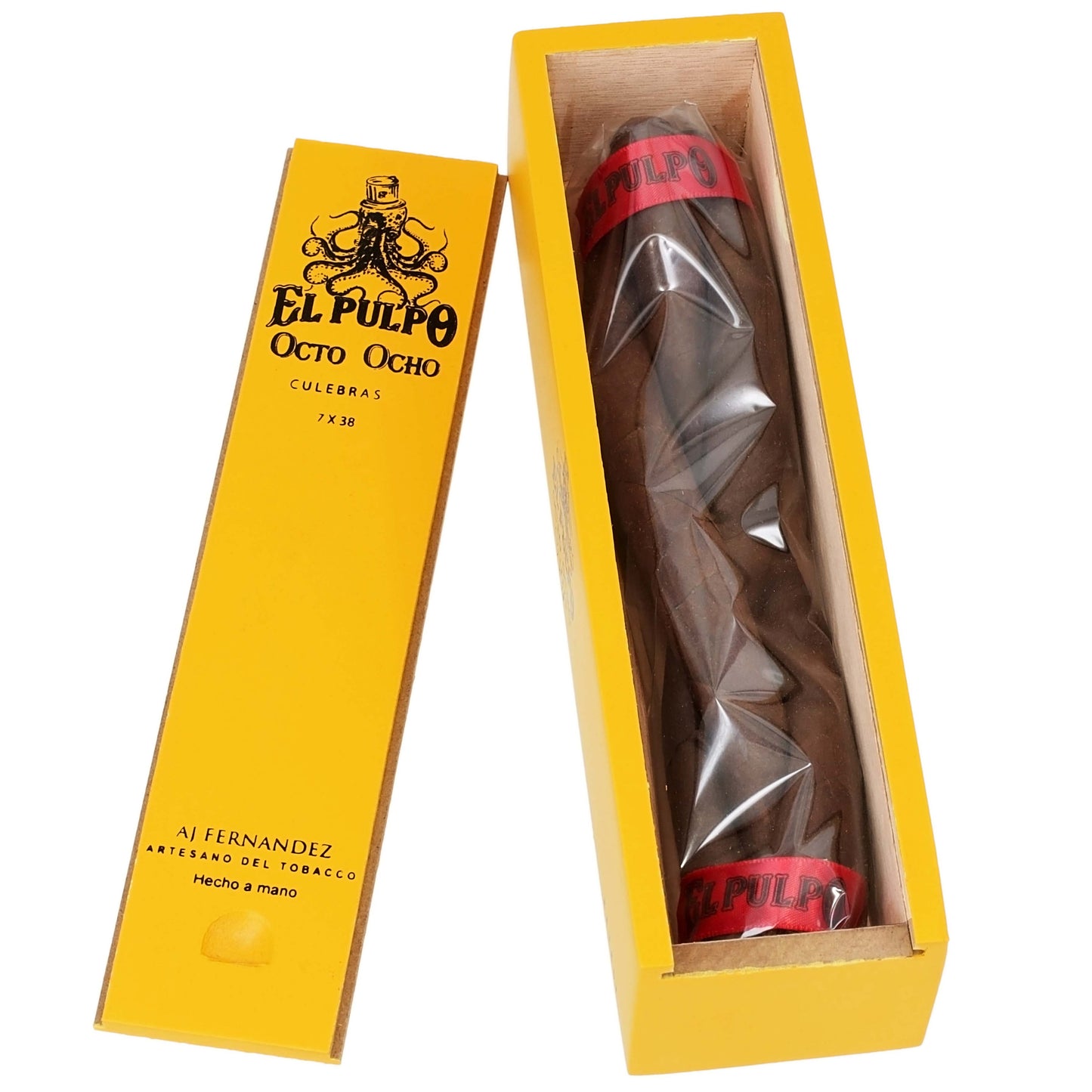 El Pulpo by Artesano Del Tobacco - Octo Ocho Culebra - 7 X 38