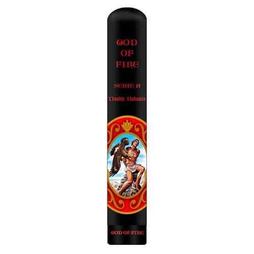 God of Fire Serie B Cigars - Double Robusto Tubos - 5x5.75