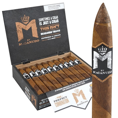 M Espresso by Macanudo Cigars - Belicoso - 6 X 54