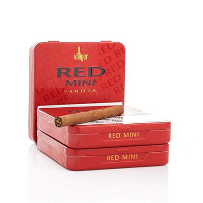 Villiger Mini Colorline Cigars - Red Vanilla - 3 3/16 X 21