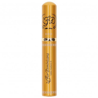 La Flor Dominicana Oro Tubo Cigars - No.6 - 54x6 - Maduro