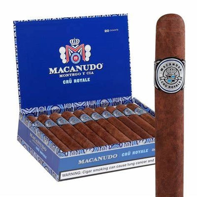 Macanudo Cru Royale Cigars - Gigante - 6 X 60