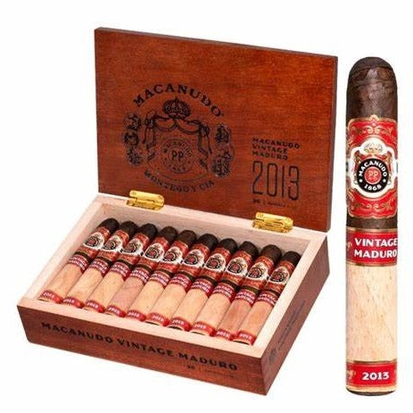 Macanudo Vintage Maduro 2013 Cigars - Robusto - 5 X 50