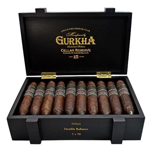 Gurkha Cellar Reserve Limitada 15 Year Maduro Cigars - Solara- 5x58