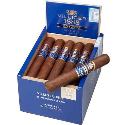 Villiger 1888 Nicaragua Cigars - Robusto-5x50
