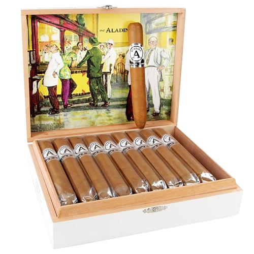 Aladino Connecticut Cigars - Queens Perfecto-5.25x46