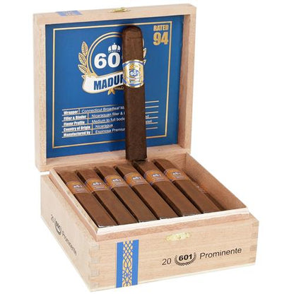 601 Blue Label Maduro Cigars - Prominente - 5.5x56 - cigar13