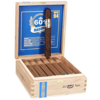 601 Blue Label Maduro Cigars - Toro - 6.25x52 - cigar13