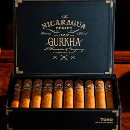 Gurkha Nicaraguan Series Cigars - Toro-6x54