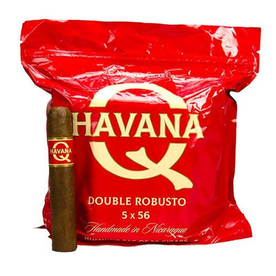 QUORUM HAVANA Q BUNDLES OF 20 - Double Robusto-5x56, Havana-Seed