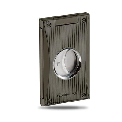 PROMETHEUS CUTTER H CUTTERS - H25 - Gun Metal Vertical Lines