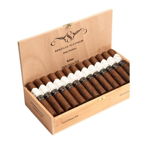 Sencillo Platinum Cigars by God of Fire - Robusto-50x4.5
