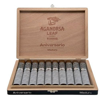 Aganorsa Leaf Aniversario Maduro Cigars - Gran Robusto-5x54