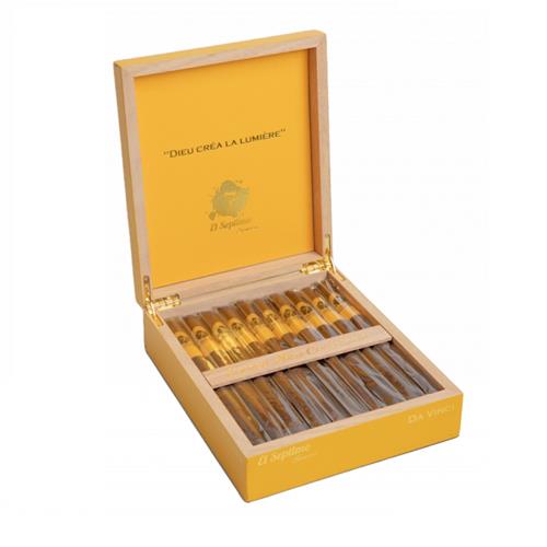 El Septimo Sacred Arts Collection Cigars - Da Vinci-7.5x40-lancero