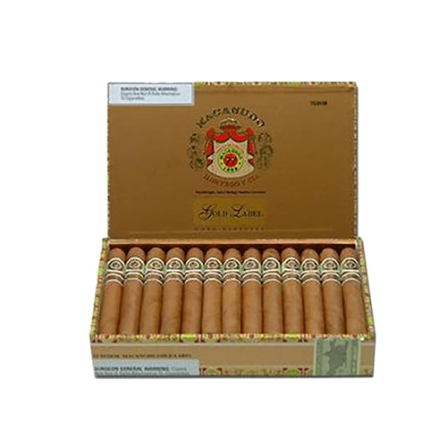 Macanudo Gold Label Cigars - Tudor - 6 X 52