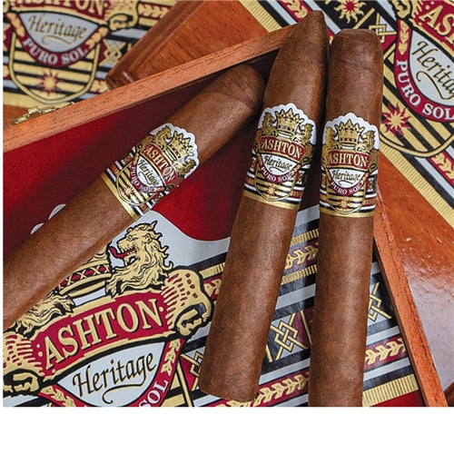 Ashton Heritage Puro Sol Cigars - Robusto-5.5x50
