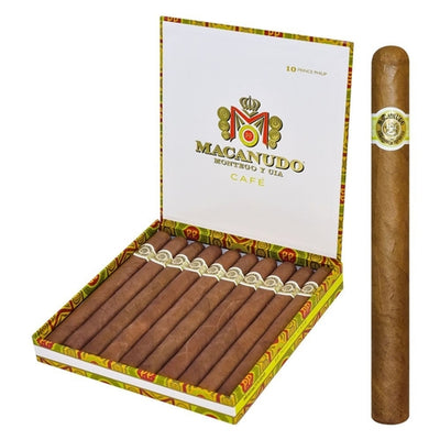 Macanudo Cafe Cigars - Prince Philip 10s - 7 1/2 X 49