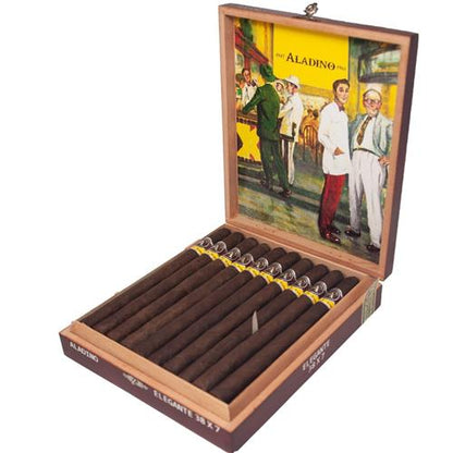 Aladino Maduro Cigars - Elegante - 38x7