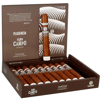 Plasencia Alma Del Campo Cigars - Madrono - 6.5x58 - Gordo