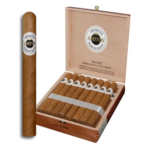 Ashton Classic Connecticut Cigars - Churchill-7x52
