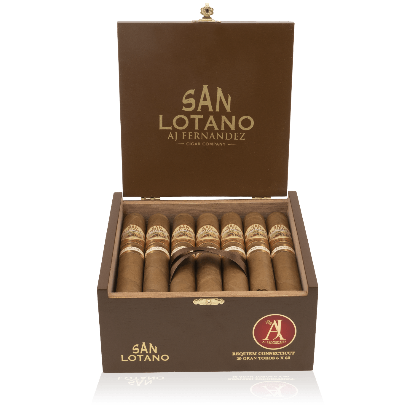 San Lotano by Aj Fernandez Requiem Connecticut Cigars - Robusto-5x52