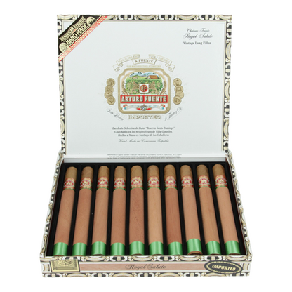 Arturo Fuente Chateau Royal Salute Cigars - Natural - 7 5/8 X 54