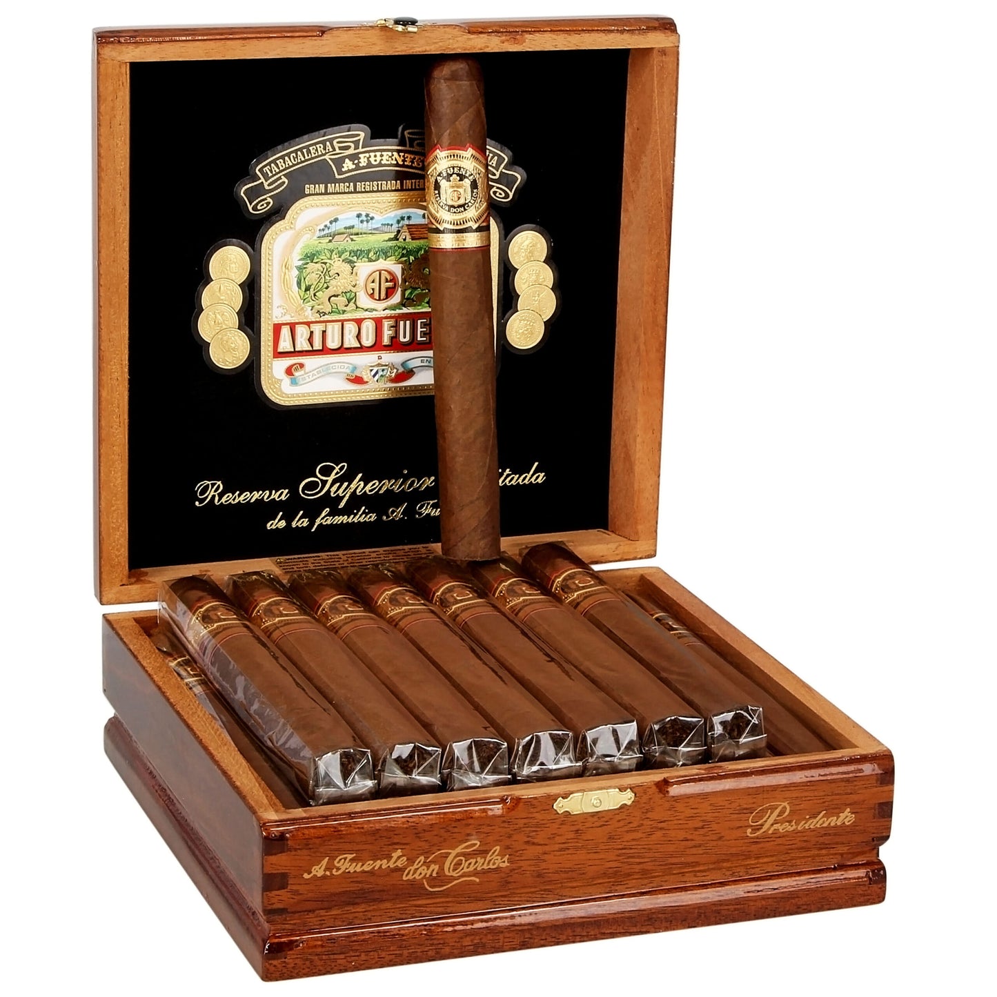Arturo Fuente Don Carlos Cigars - Presidente-6.5x50