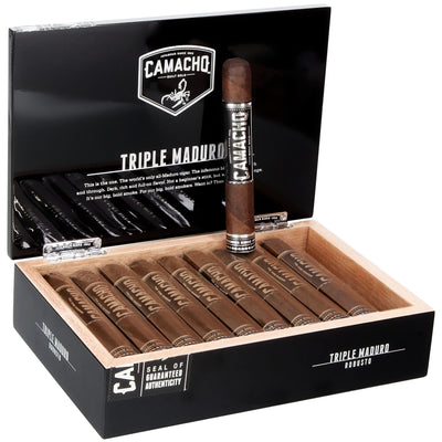 Camacho Triple Maduro Cigars - Robusto - 5x50