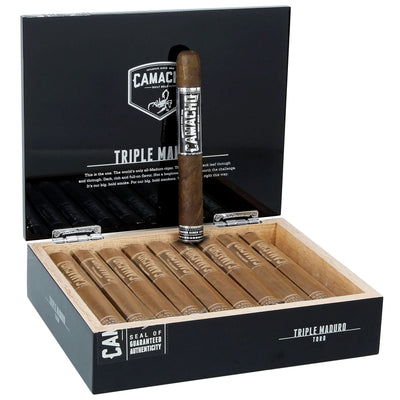 Camacho Triple Maduro Cigars - Toro - 6x50